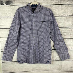 Ted Baker Button Down Long Sleeve Dress Shirt Sz 4